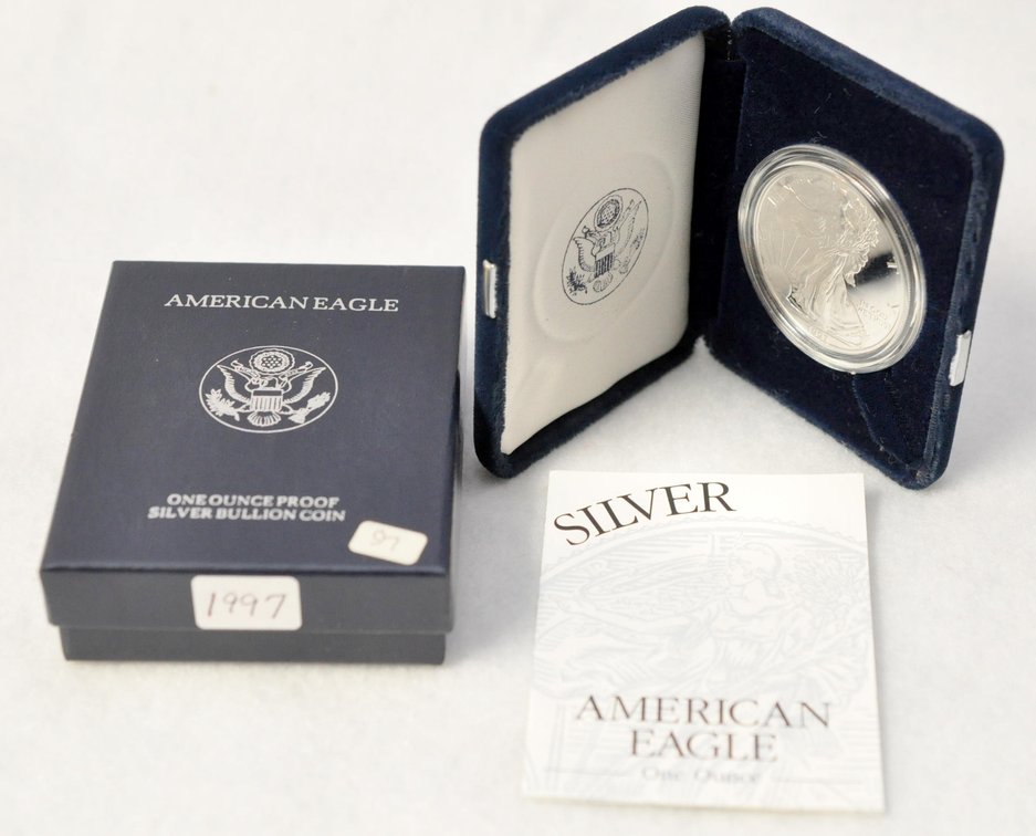 1997-P American Eagle Silver Dollar Proof