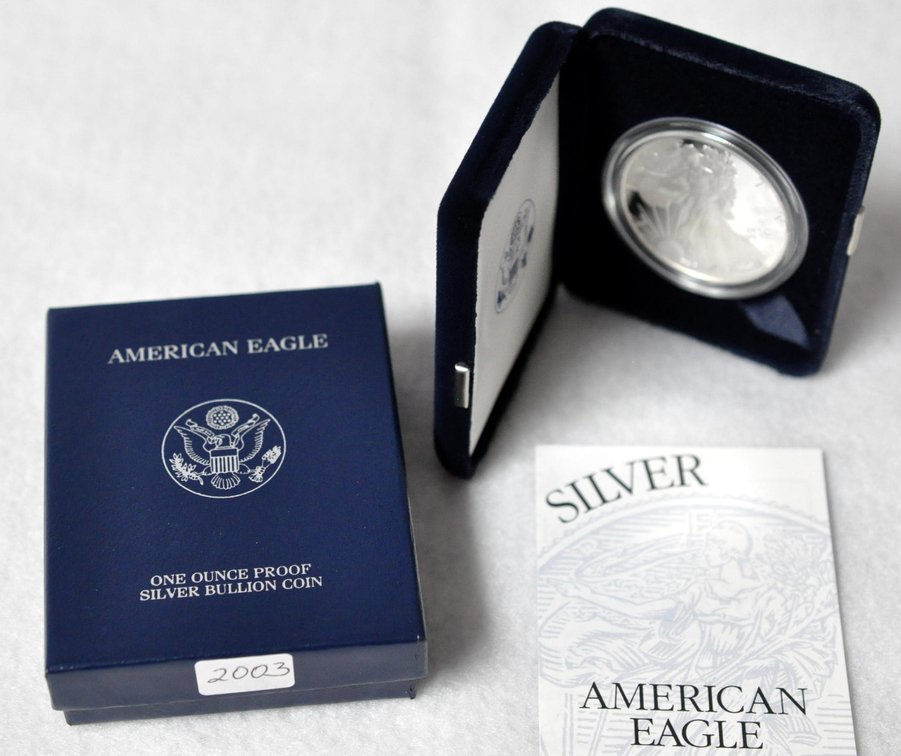 2003-W American Eagle Silver Dollar Proof