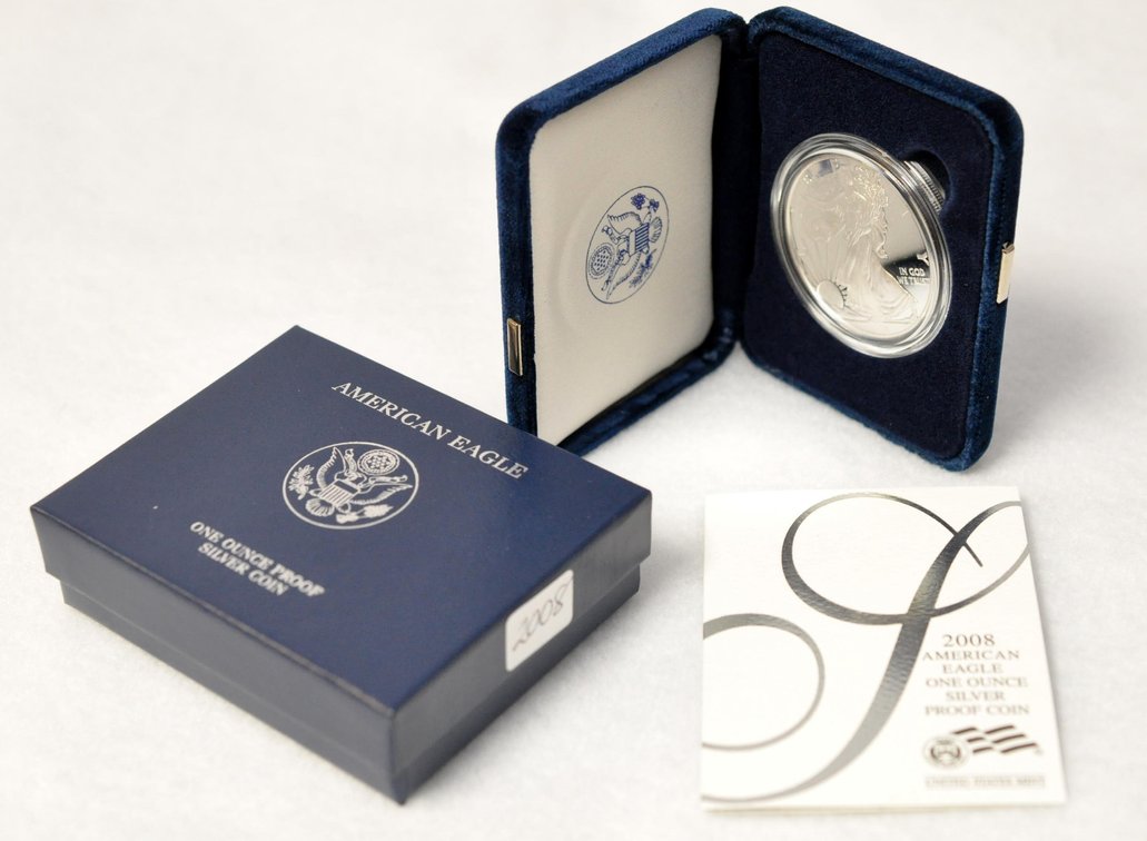 2008-W American Eagle Silver Dollar Proof
