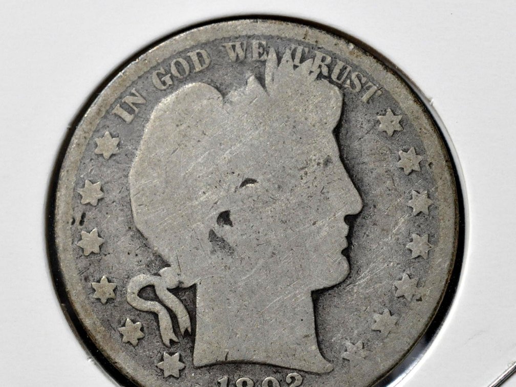 1892 Barber Half Dollar
