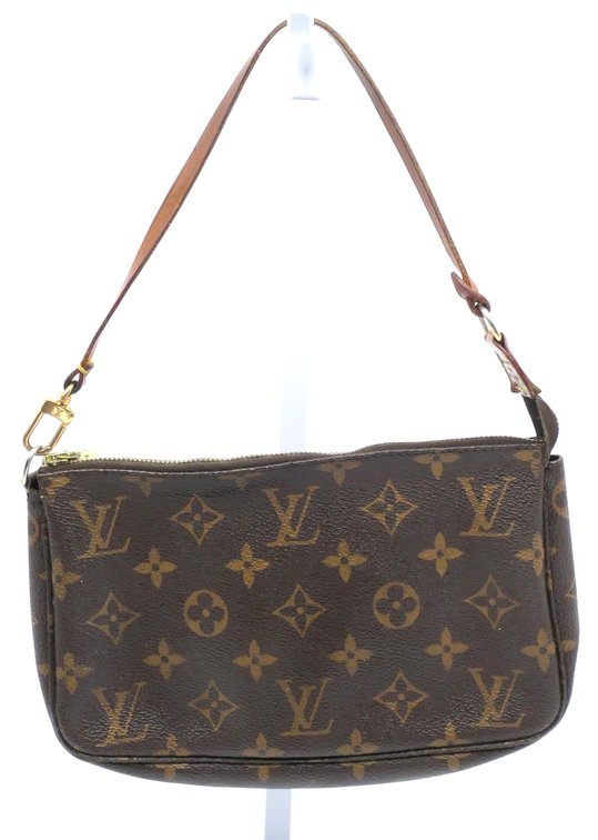 Vintage Louis Vuitton Pochette Accessories Monogram Canvas Bag
