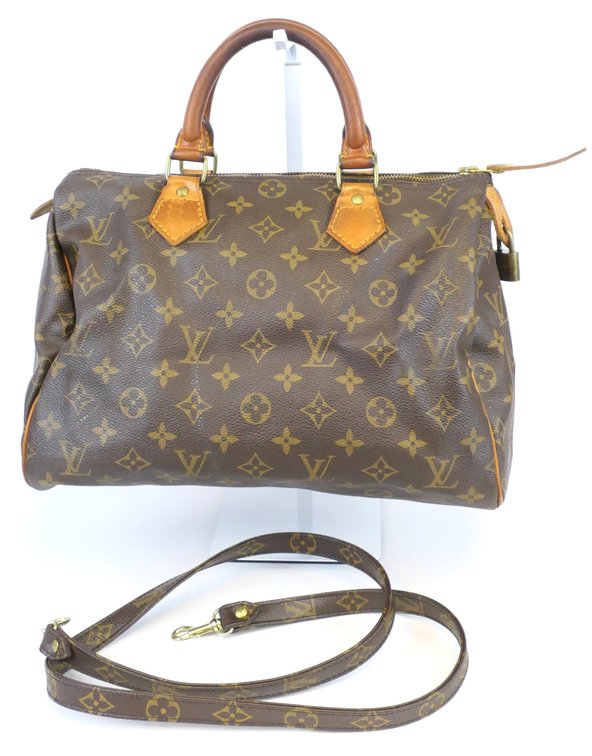 Louis Vuitton Speedy 30 Monogram Canvas Bag