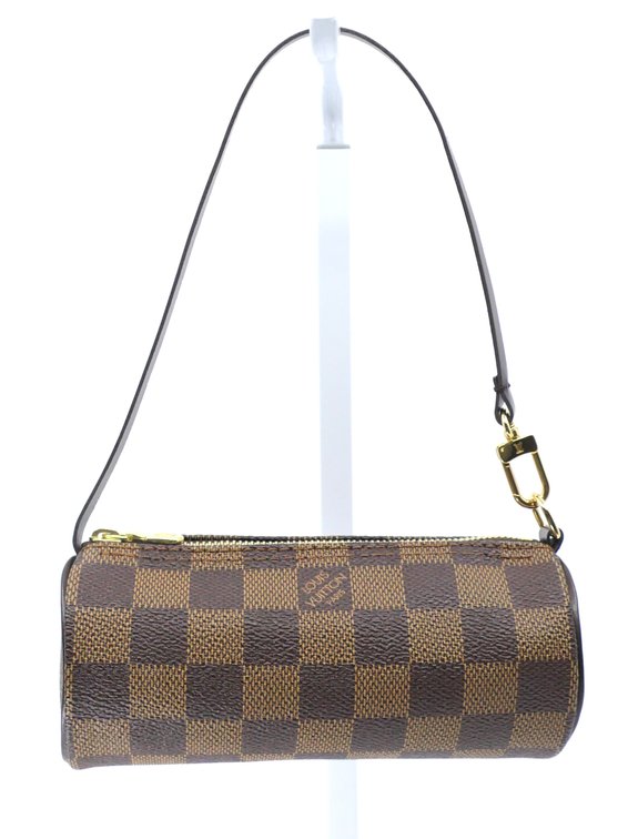 Louis Vuitton Mini Papillon Pochette in Ebene Damier Canvas