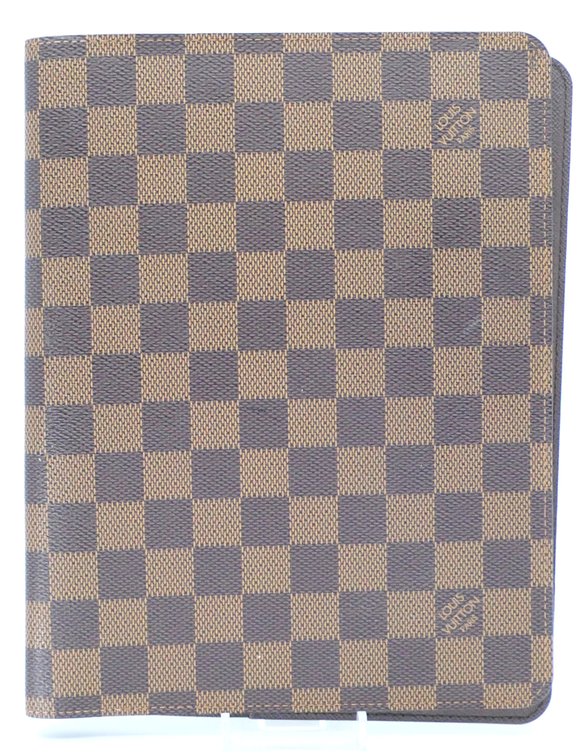 Louis Vuitton Desk Agenda in Ebene Damier Canvas