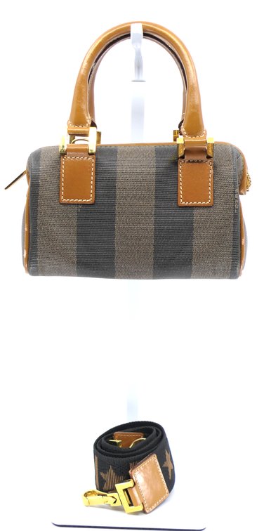 Fendi Mini Zucca Boston Bag