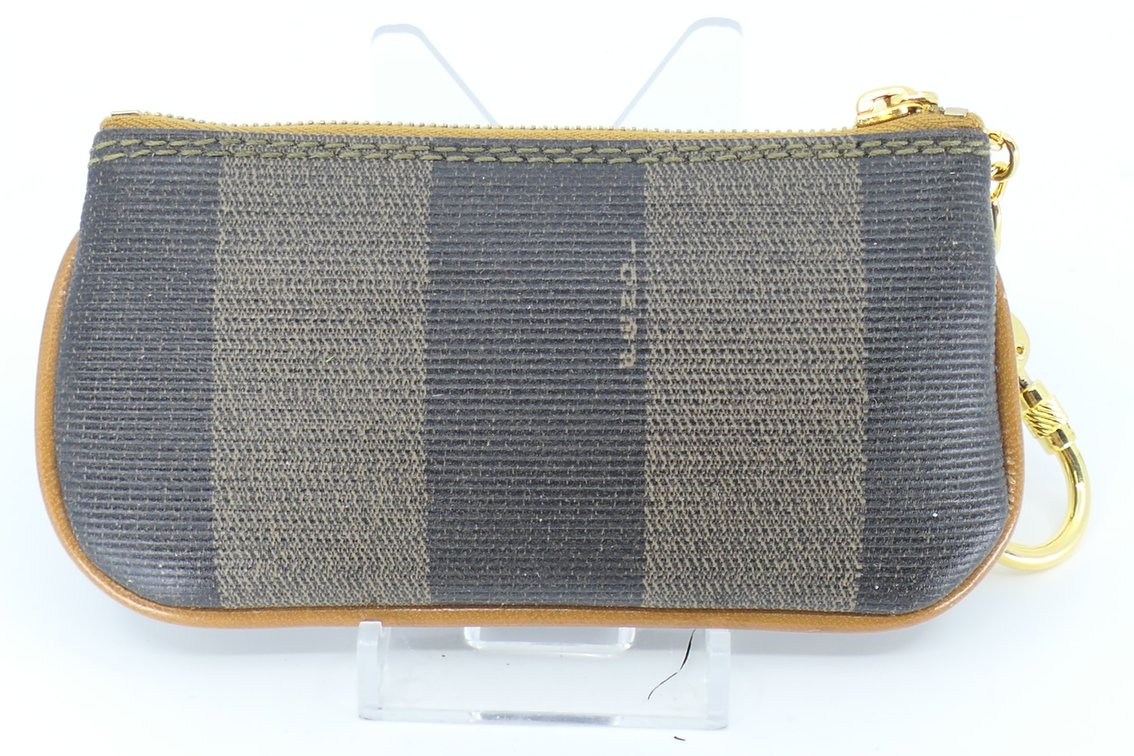 Fendi Pequin Key Case Pouch