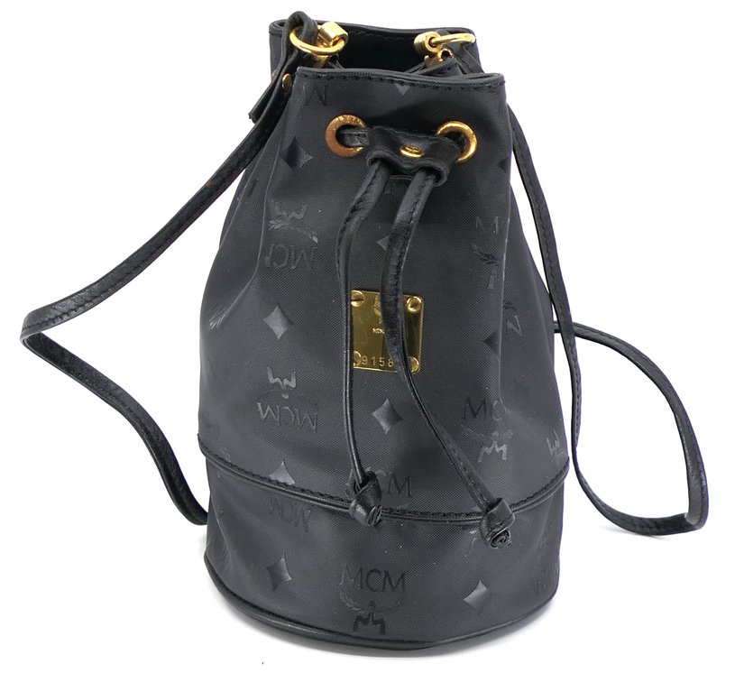 Vintage MCM Small Bucket Bag