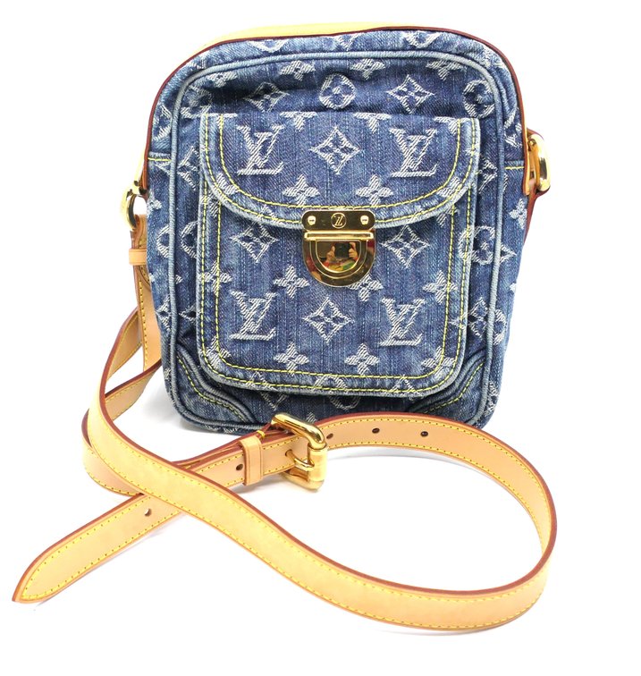 Louis Vuitton Camera Bag in Denim