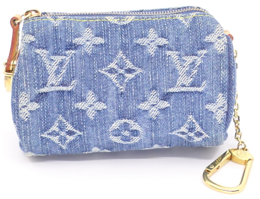 Louis Vuitton Speedy PM Pochette in Denim