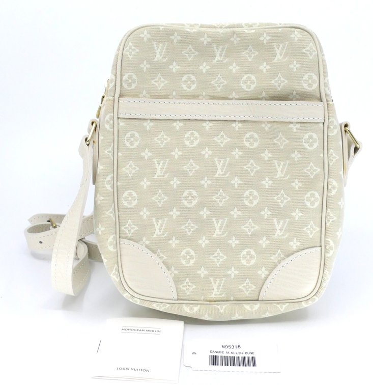 Louis Vuitton Danube Crossbody in Dune Monogram Canvas