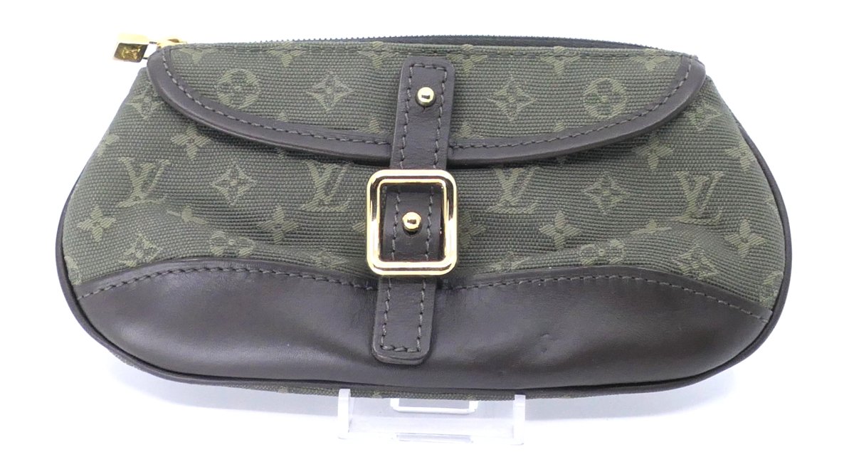Louis Vuitton Anne Sophie Pochette in Green Monogram Canvas