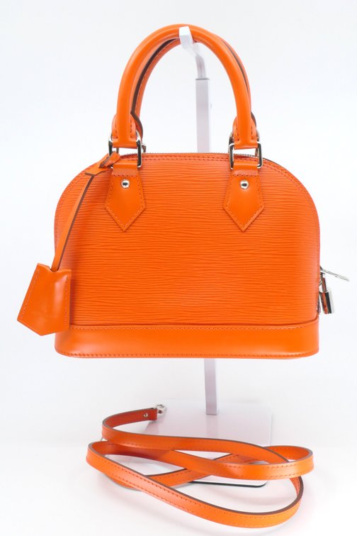 Louis Vuitton Alma BB in Piment Epi Leather