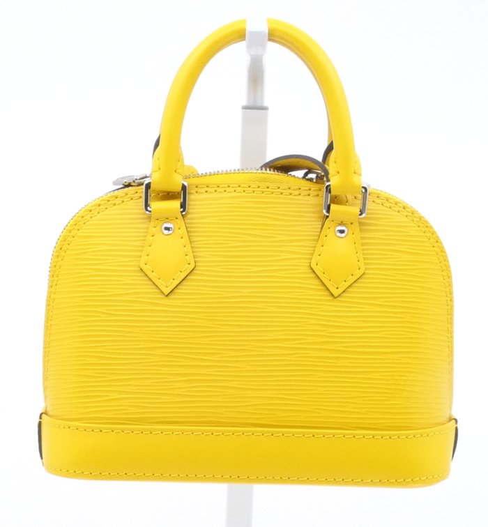 Louis Vuitton Nano Alma in Tassili Yellow Epi Leather
