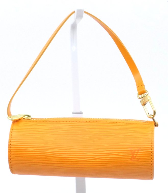Louis Vuitton Mini Soufflot in Orange Epi Leather