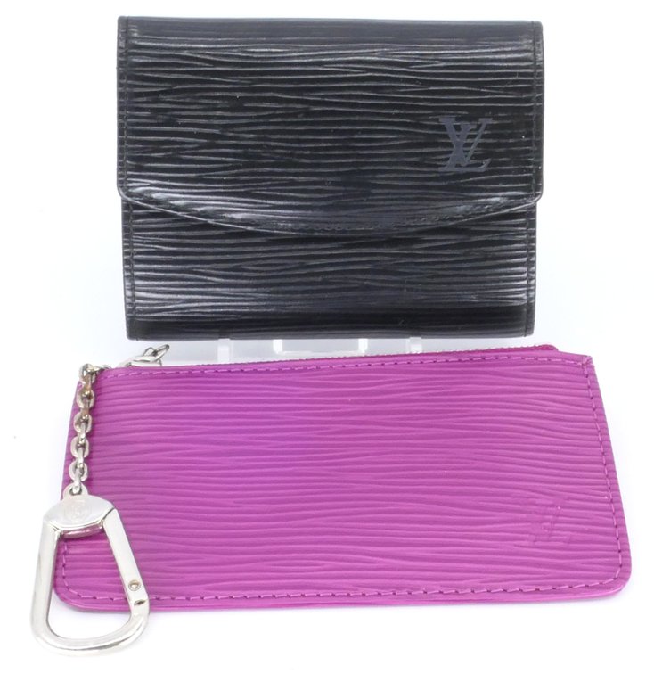Two Louis Vuitton Epi Leather Accessories