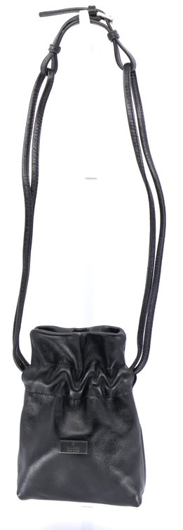Gucci Leather Mini Drawstring Pouch