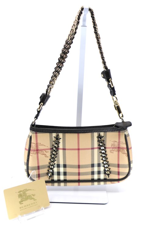 Burberry Haymarket Check Clara Pochette