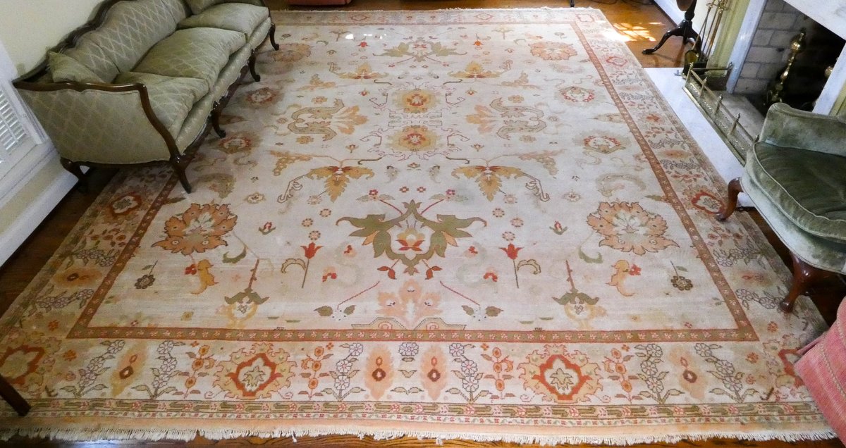 Palace Size Oushak Wool Rug
