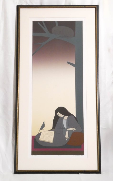 Color Serigraph "The Caller" by Will Barret