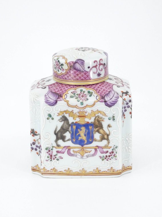 Antique Samson French Tea Caddy