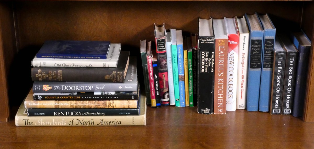 Shelf of Various Books