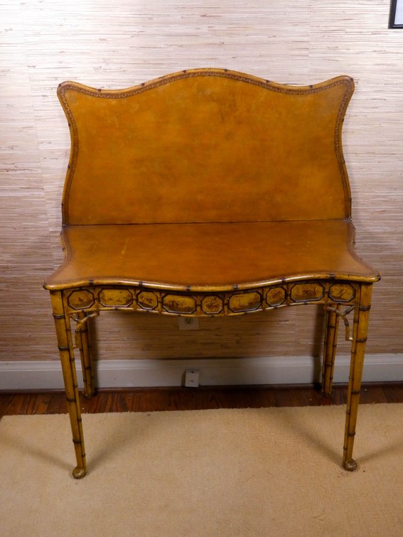 French Chinoiserie Faux Game Table