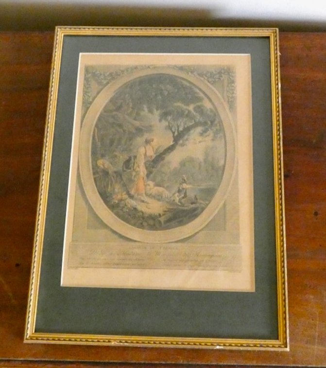 19th Century Romantic Steel Engraving