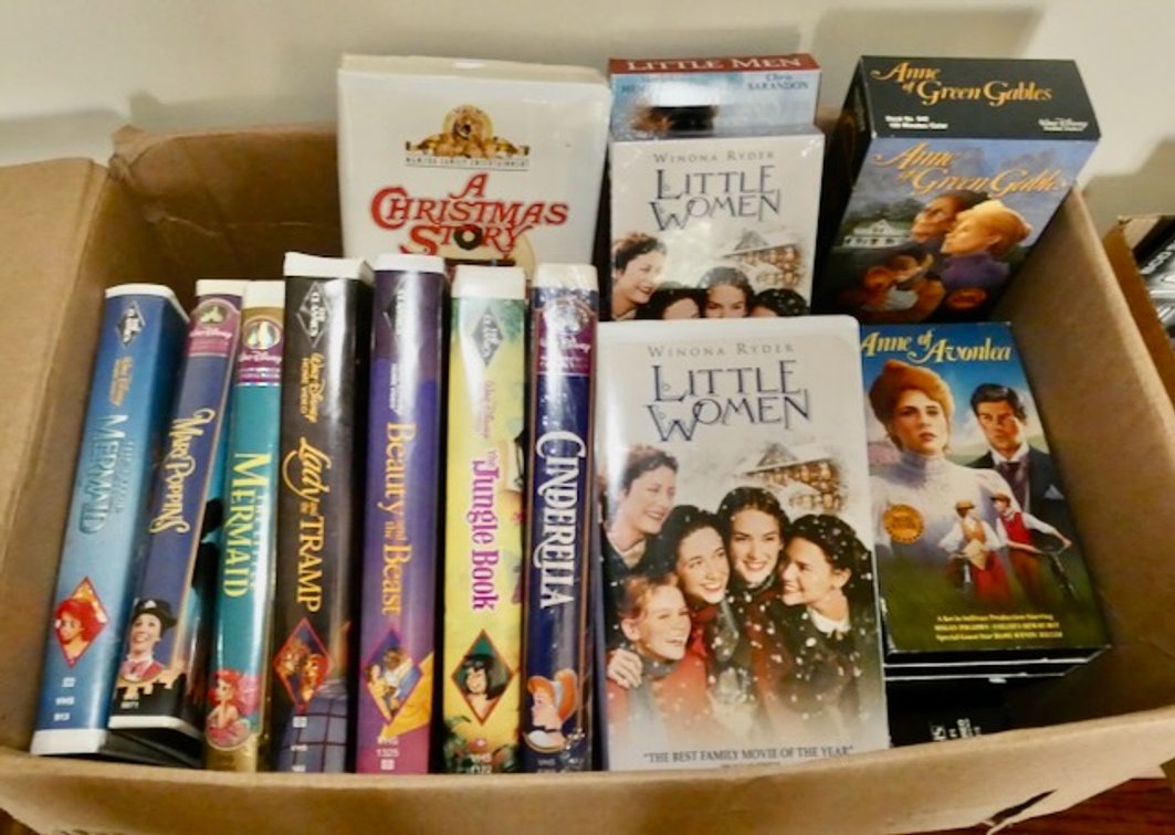 VHS Family Friendly Movies