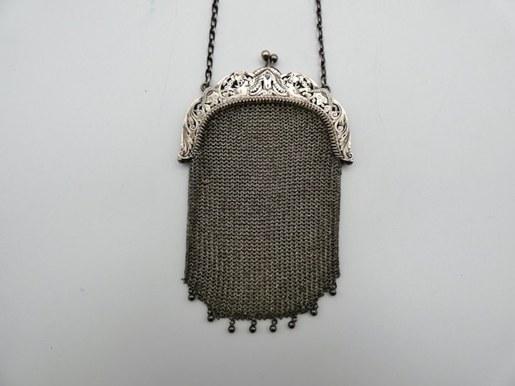 Victorian Sterling Ladies Coin Purse