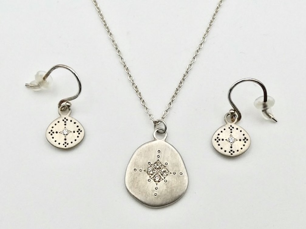 Adel Chefridi Sterling and Diamond Jewelry