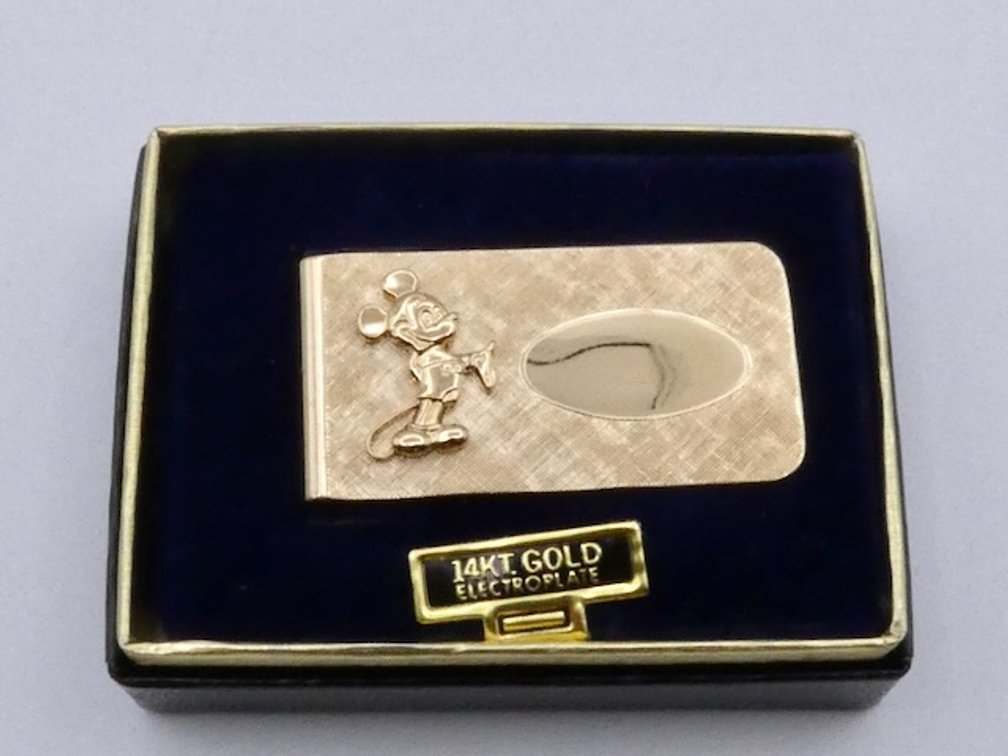 Vintage Mickey Mouse Money Clip