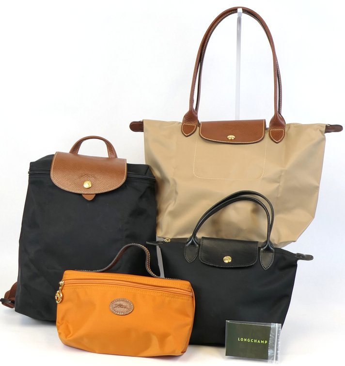 Four Autumnal Longchamp Bags