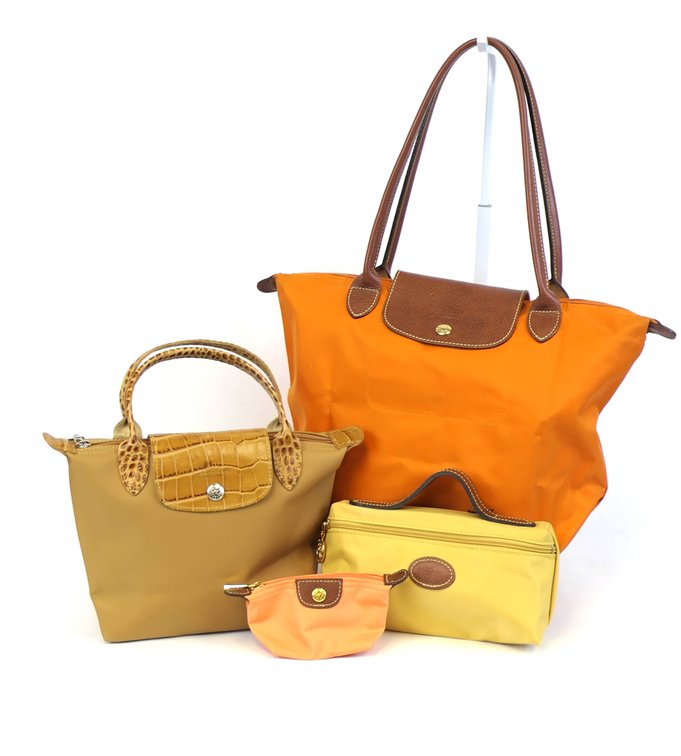 Four Autumnal Longchamp Bags