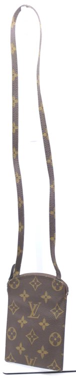 Vintage Louis Vuitton Pochette Secret Monogram Canvas Bag