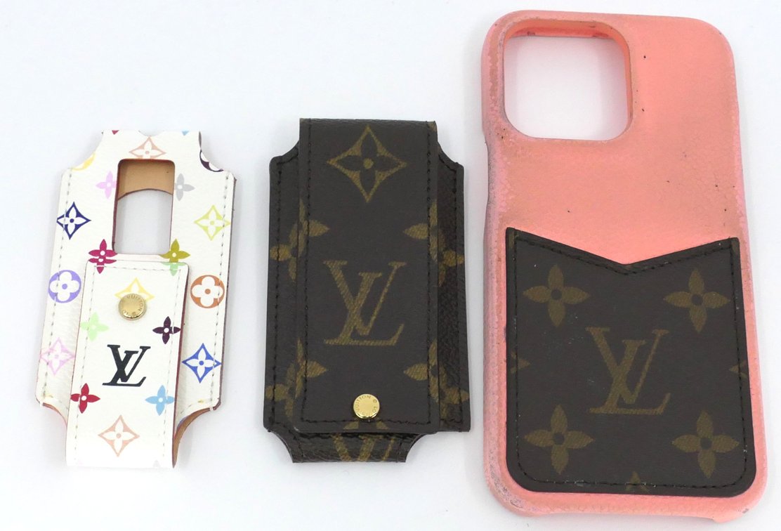 Three Louis Vuitton Cases in Monogram Canvas