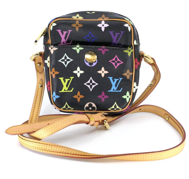 Louis Vuitton Rift Crossbody in Black and Multi Colore Monogram