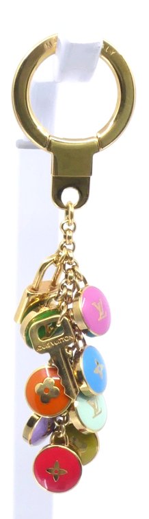 Louis Vuitton Monogram Porte Cles Pastille  Bag Charm