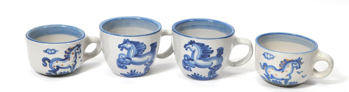 Two Pairs of Hadley Coffee Cups
