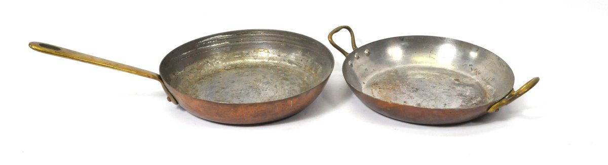Two Copper Pans