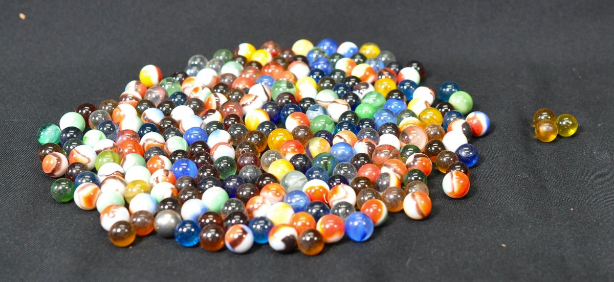Variety of Small Marbles