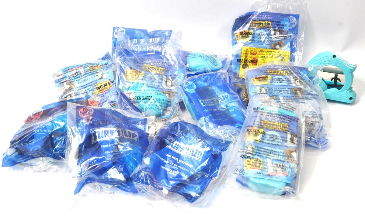 Twelve McDonald's Toys