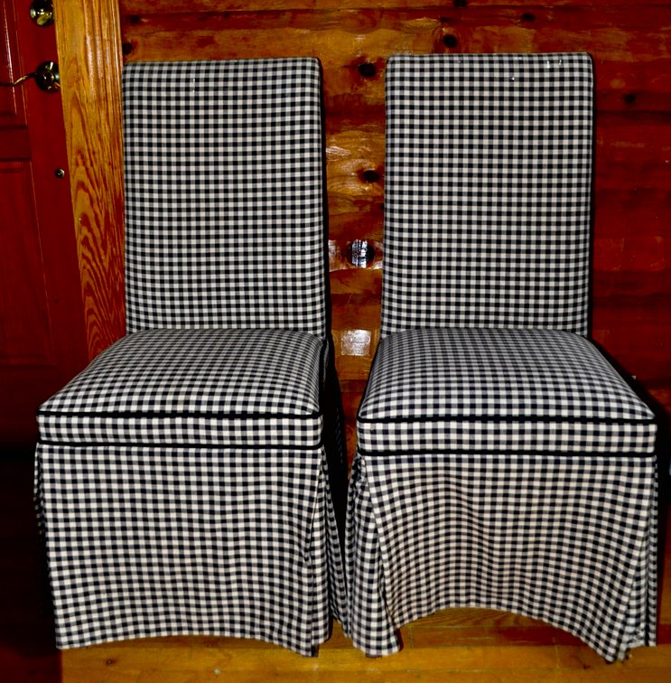 Pair of Parson Chairs