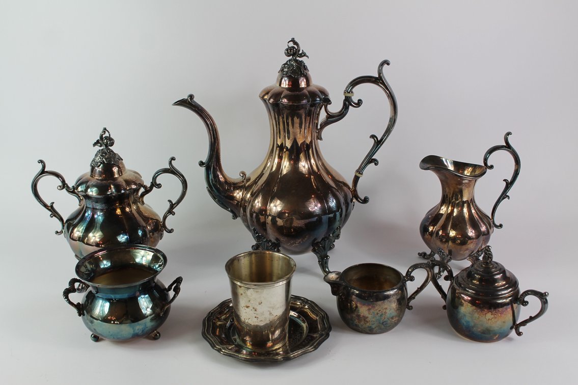 Silverplate Coffee and Hostess Pieces