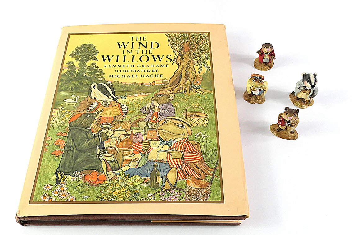 Four Rare Wee Forest Folk Set by Annette Peterson