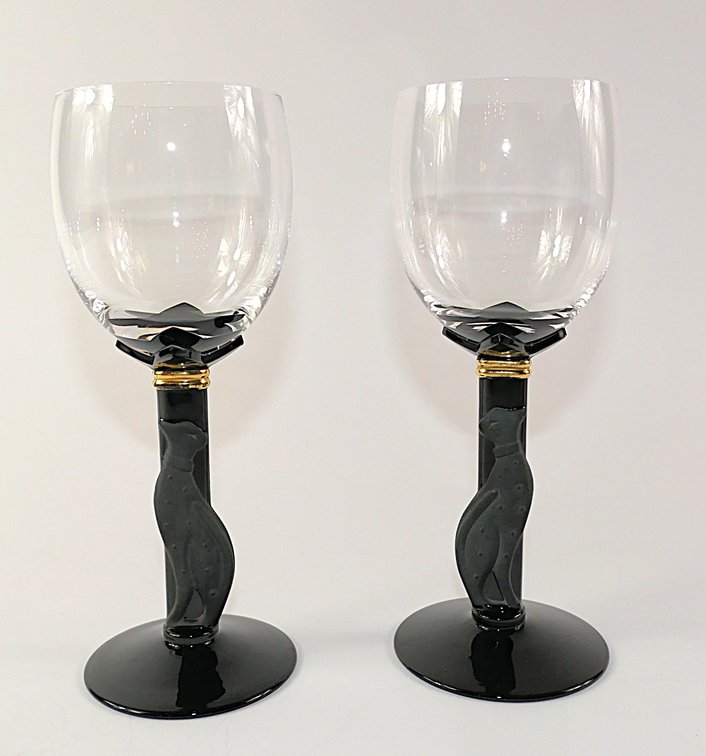 Christian Dior Casablanca Black Panther Stemware