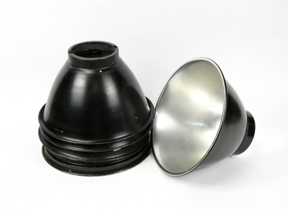 Five Black 11" Reflectors for Speedotrons