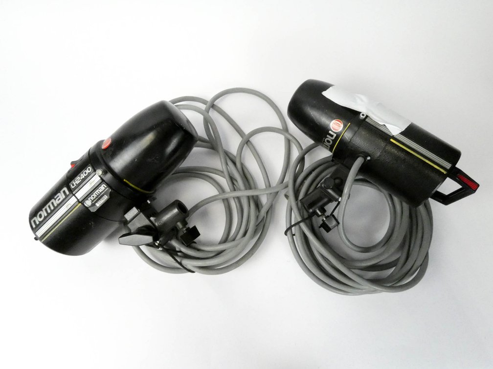 Two Norman LH2400 Lampheads