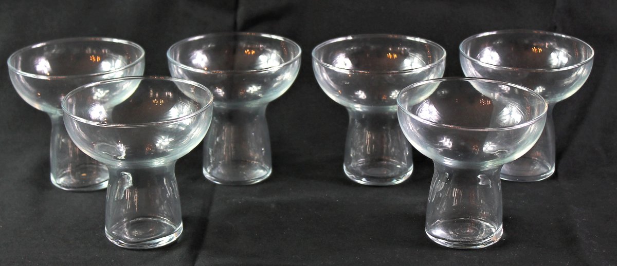 Set of Six Cocktail/Margarita Glasses