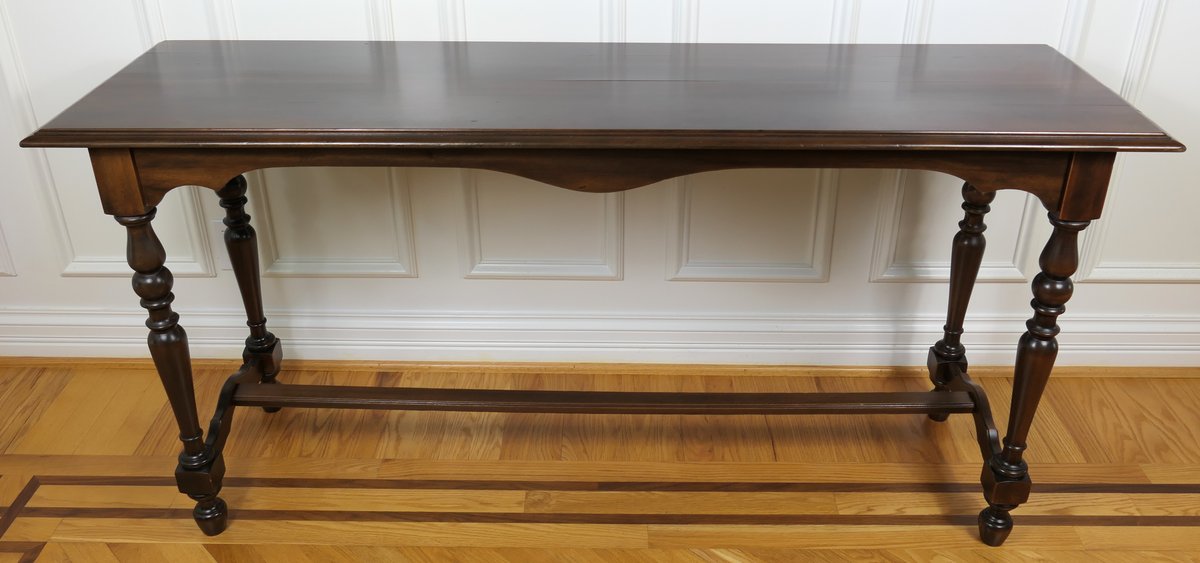 Walnut Finish Entryway Table