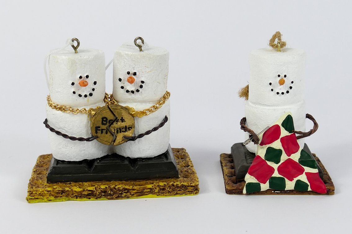 Two Smores Ornaments